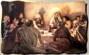 Jesús instituye la Eucaristía