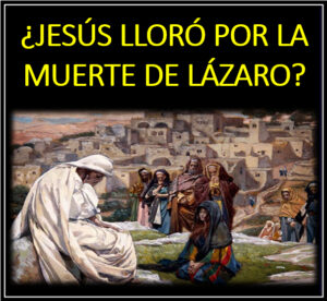 Que Hace Jesus Al Enterarse De La Muerte De Lazaro