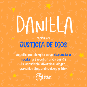Que Significa El Nombre De Daniela En La Biblia
