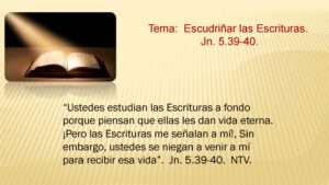 Que Significa La Palabra Escudrinar En La Biblia